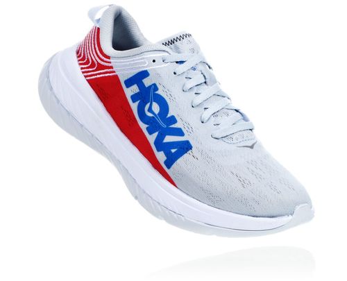 Hoka One One Dame Carbon X Road Løpesko Plein Air/Poppy Rød Norge-30NTY